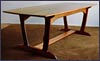 Red Mercanti Dining Table