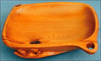 Carved Salad Bowl