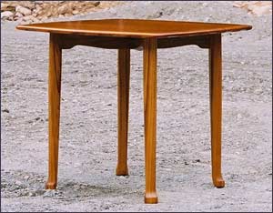 Solid wood table